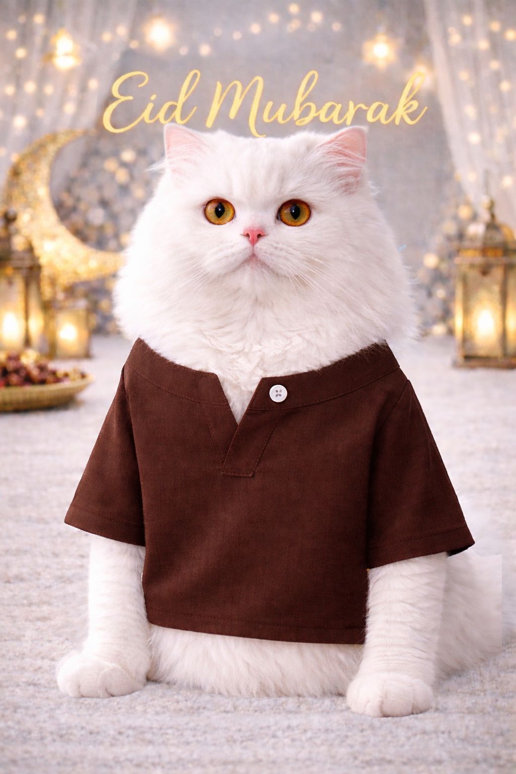 Button down Paw Kurta