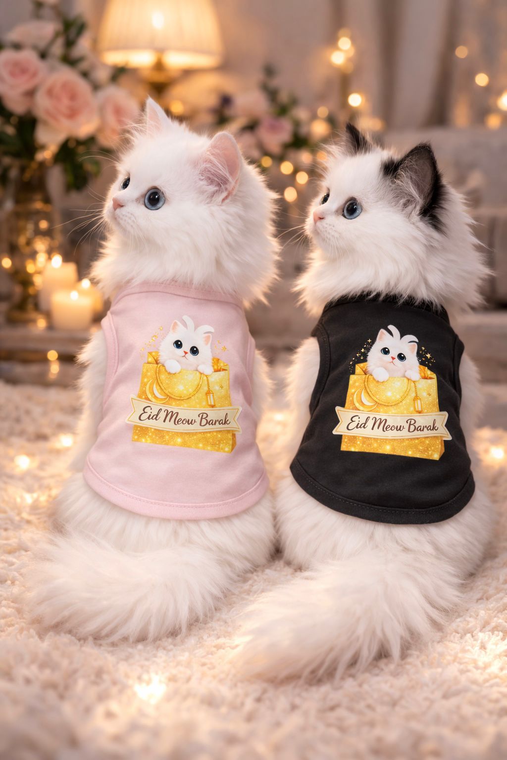 Eid Meow Barak Pet shirt ✨