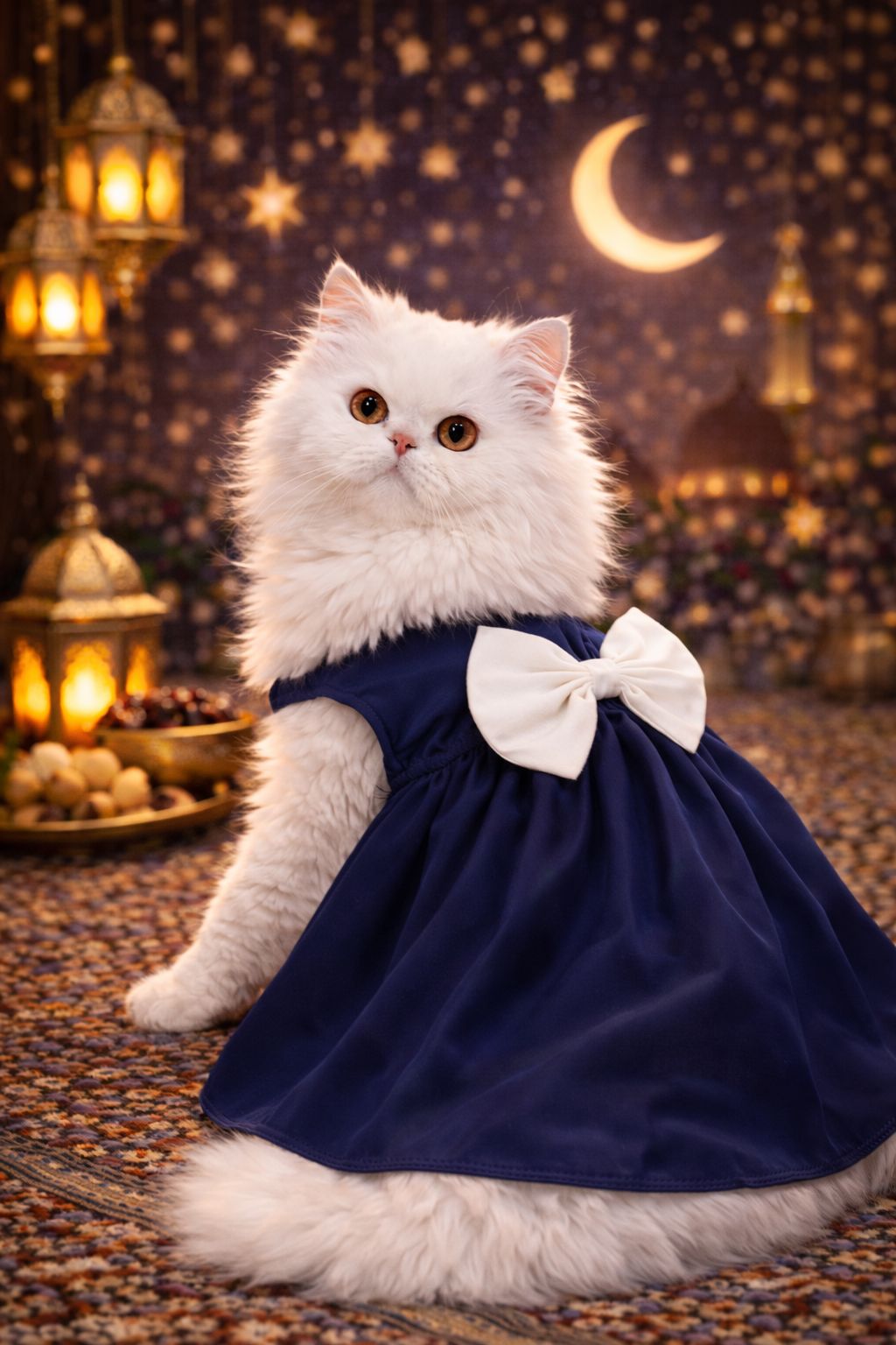 Sapphire Pet Frock 🦋