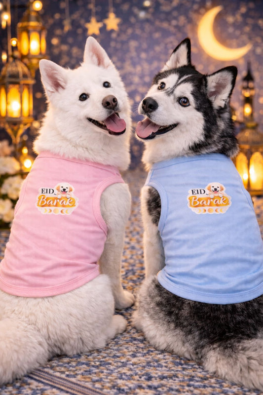 Eid Barak Large Dog Shirt 🌙