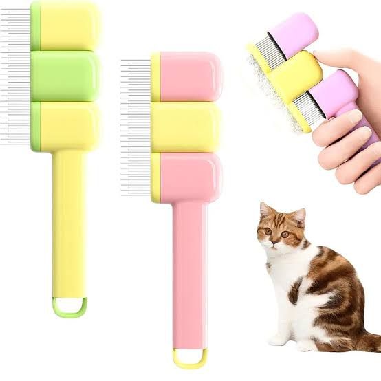 Button Press Cat Comb 🐱