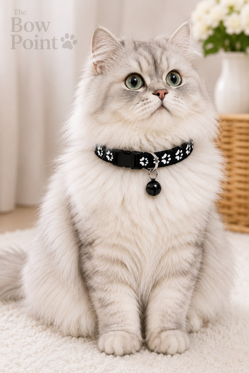 Paw Pet Collar with Bell