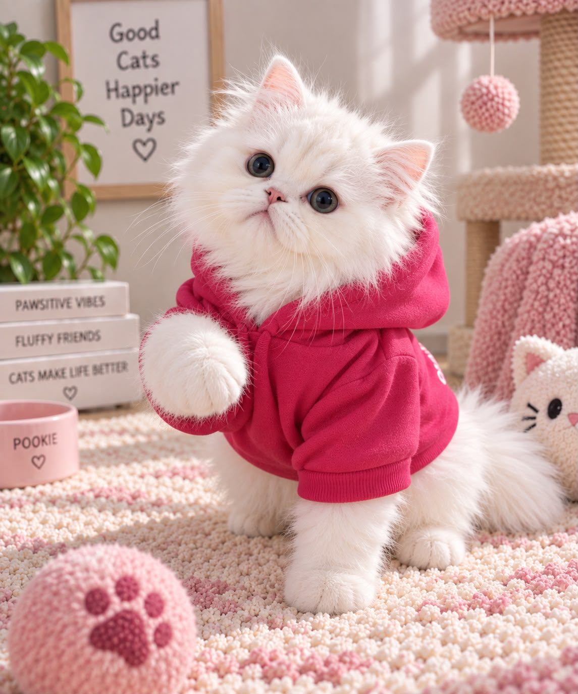 Little Miss Pookie Pet Hoodie 🎀