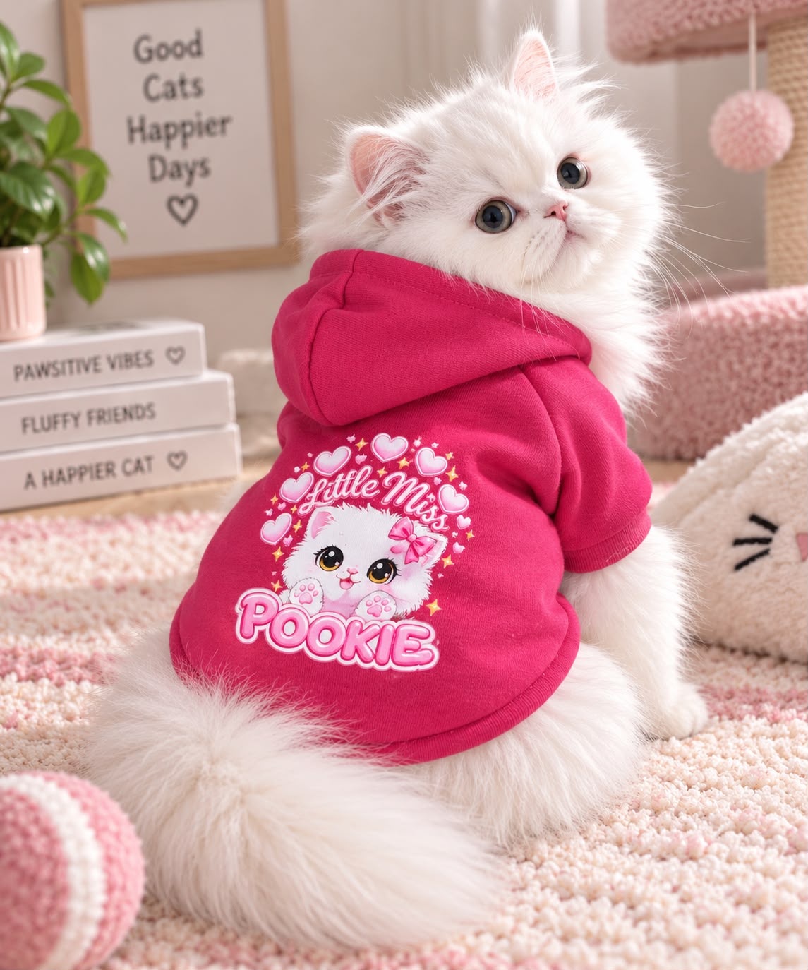 Little Miss Pookie Pet Hoodie 🎀