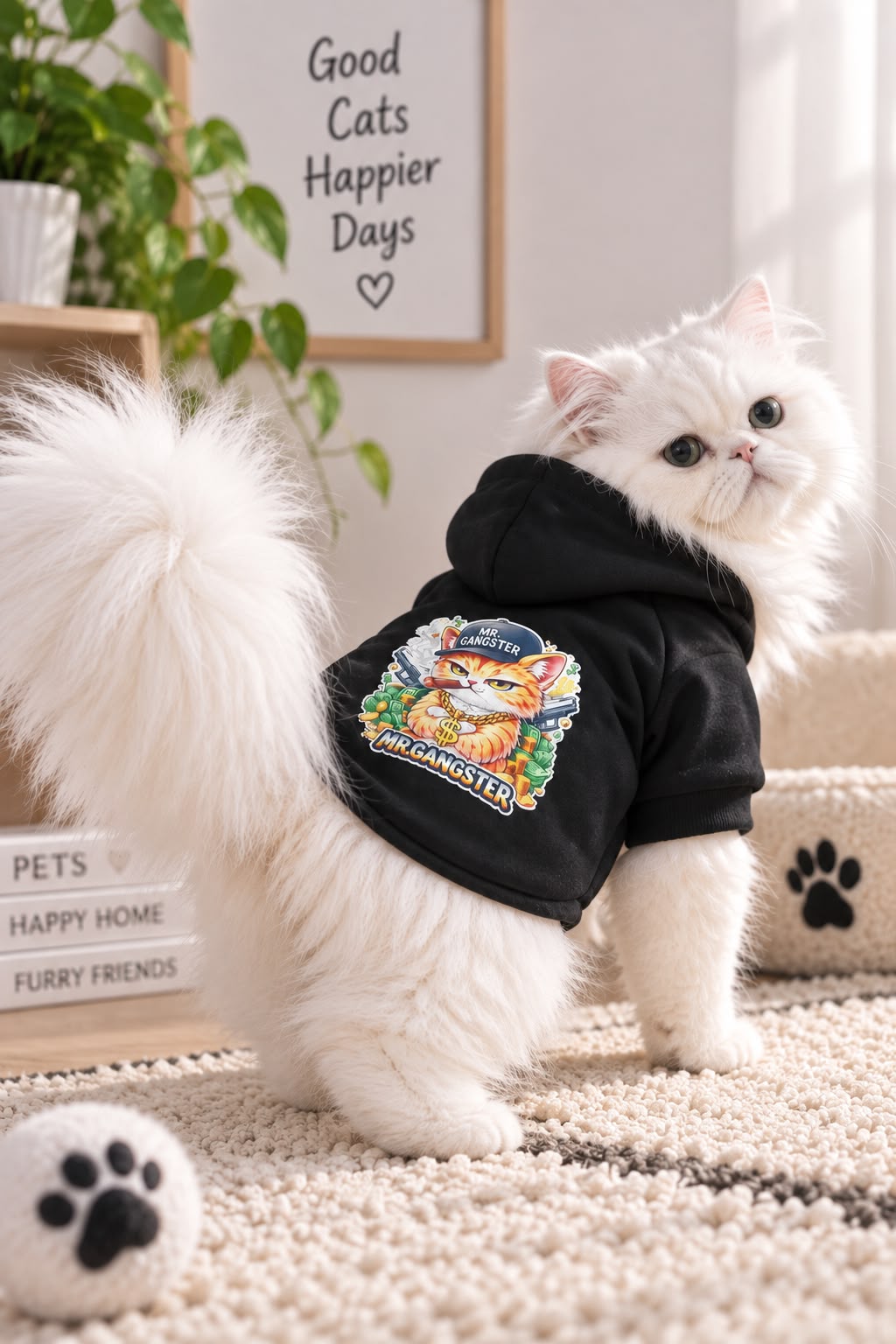 Mr. Gangster Pet Hoodie 😎