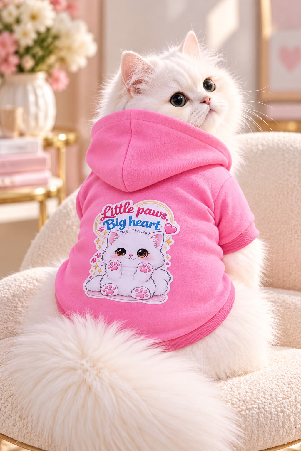 Little Paws, Big Heart Pet Hoodie💗