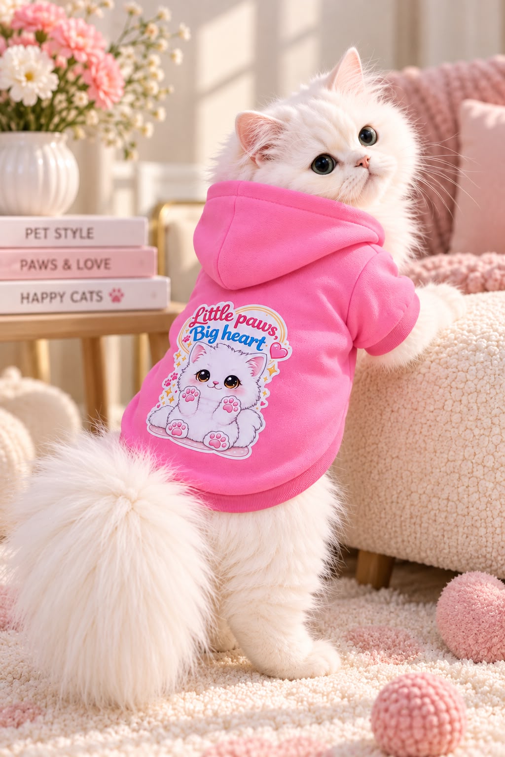 Little Paws, Big Heart Pet Hoodie💗