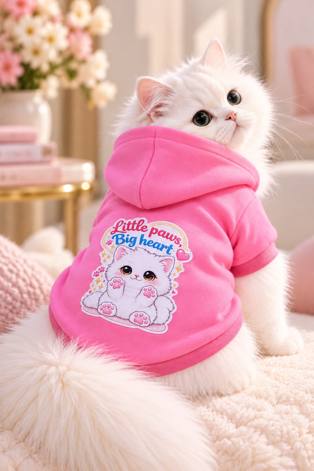 Little Paws, Big Heart Pet Hoodie💗