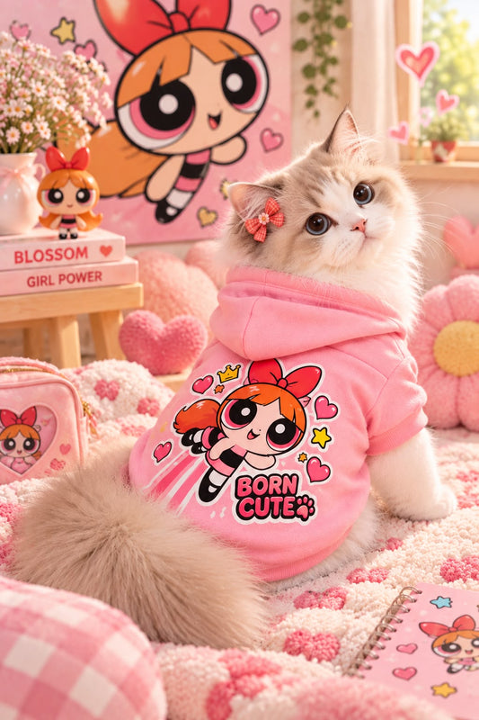 ⚡ Blossom 🌸 Powerpuff Cats Collection - Limited edition