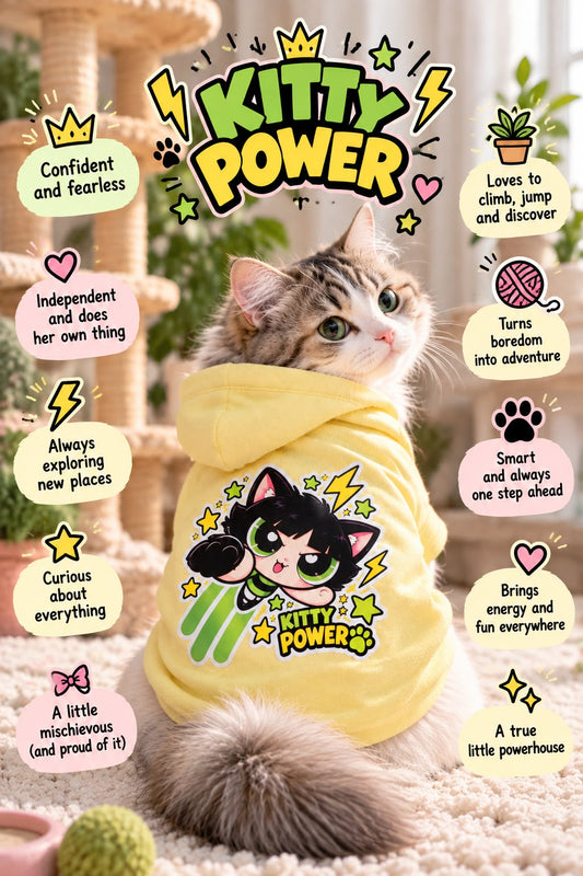⚡ Butter Cup 💚 Powerpuff Cats Collection | Limited edition