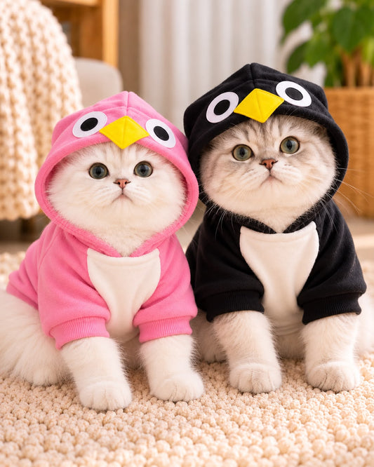 Penguin Pet Hoodie 🐧