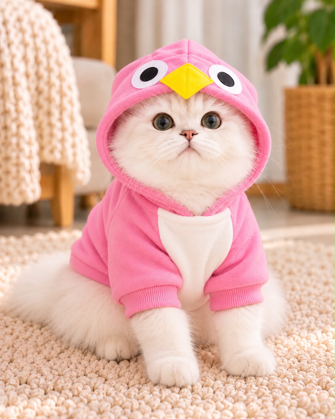 Penguin Pet Hoodie 🐧
