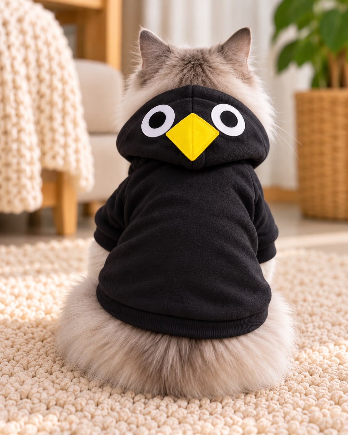 Penguin Pet Hoodie 🐧