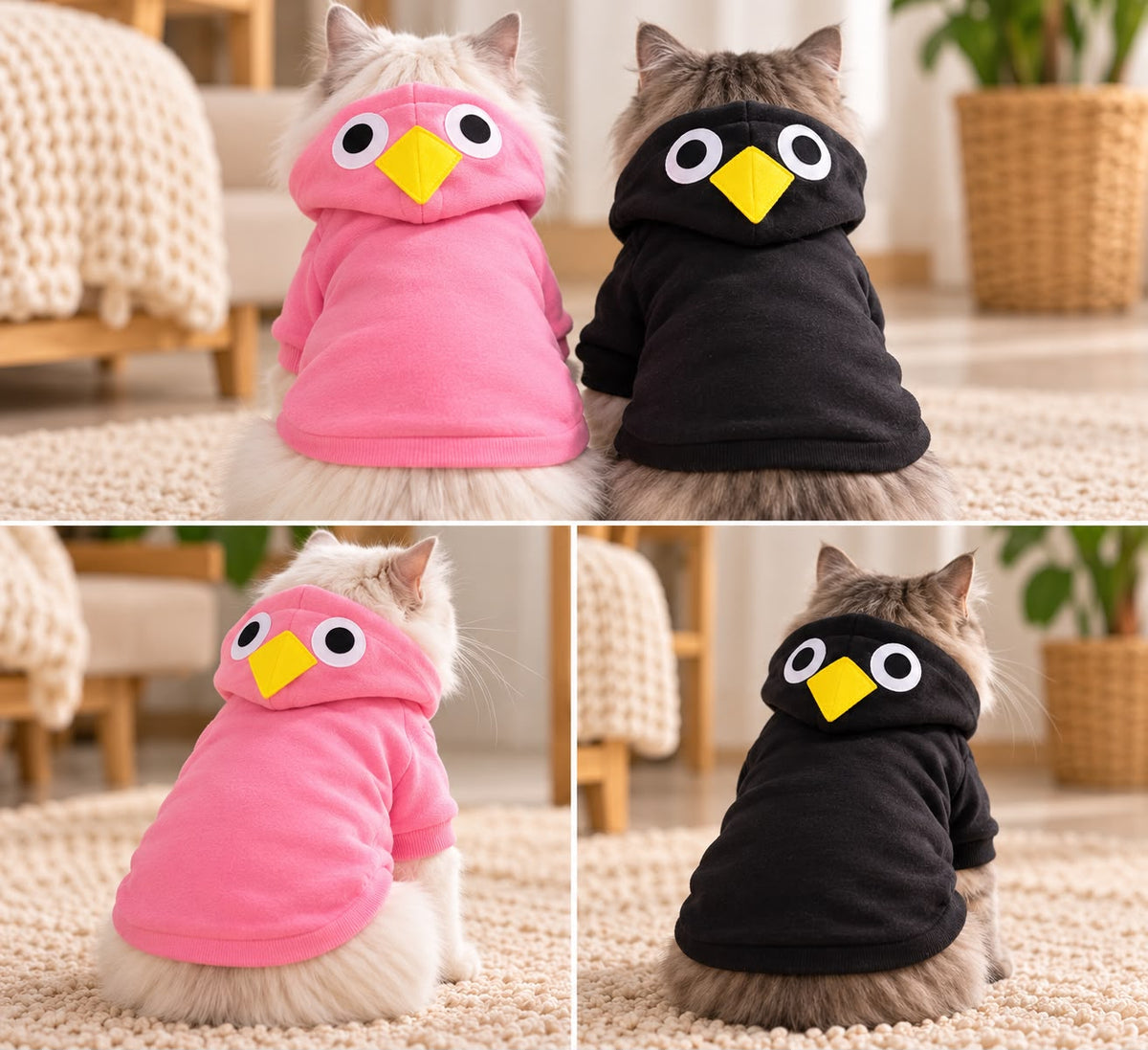 Penguin Pet Hoodie 🐧
