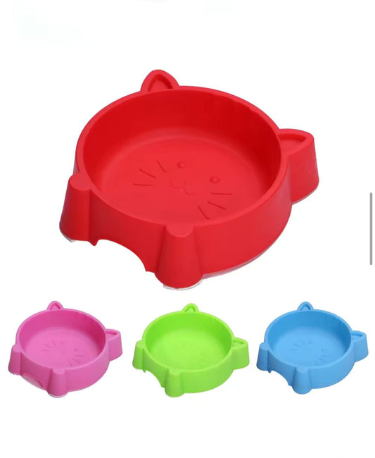 Cat face food bowl (Single)
