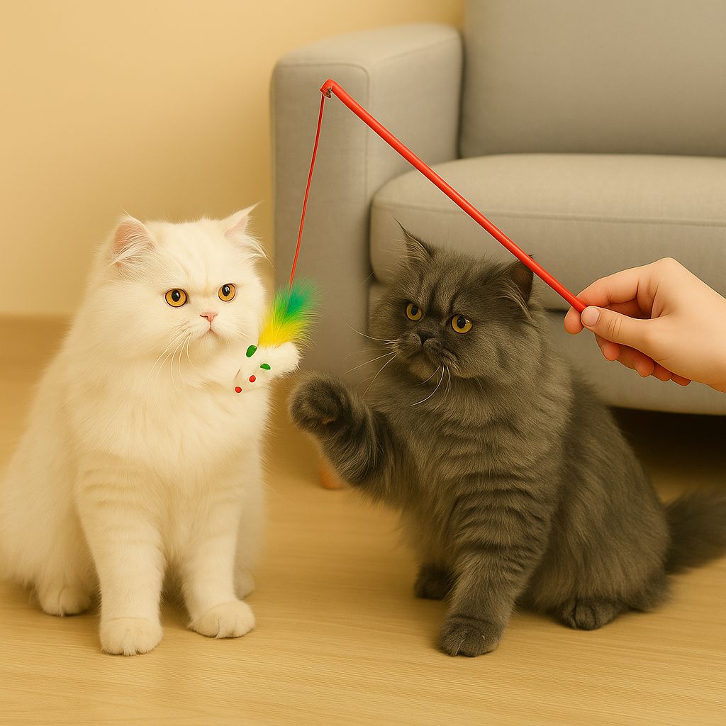 Pet Mouse Toy Stick
