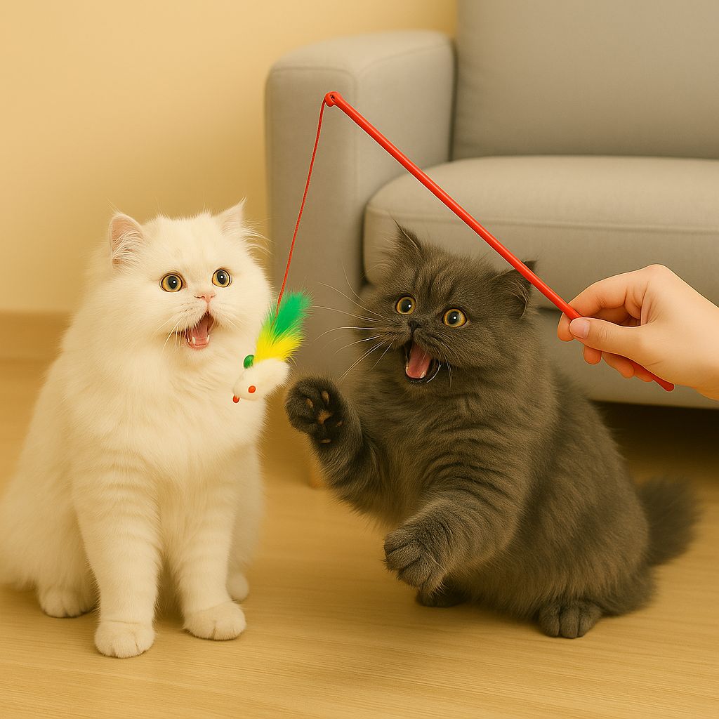 Pet Mouse Toy Stick