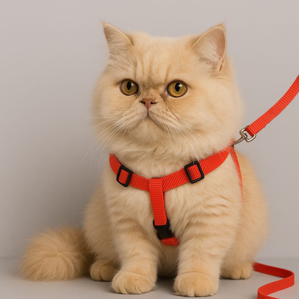 Plain Pet harness Adjustable