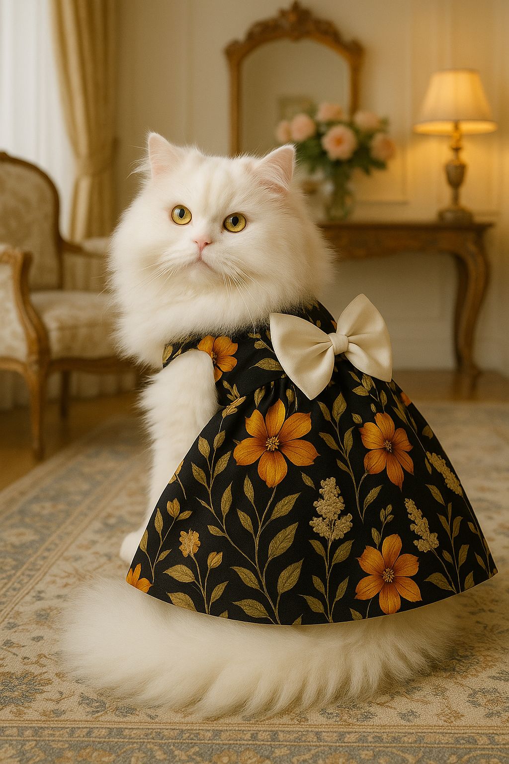 Bella Pet Frock 🖤🍁🍂