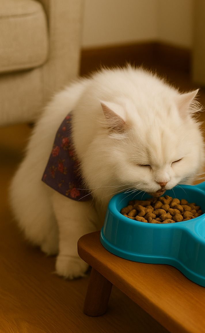 Pet food bowl and water dispenser