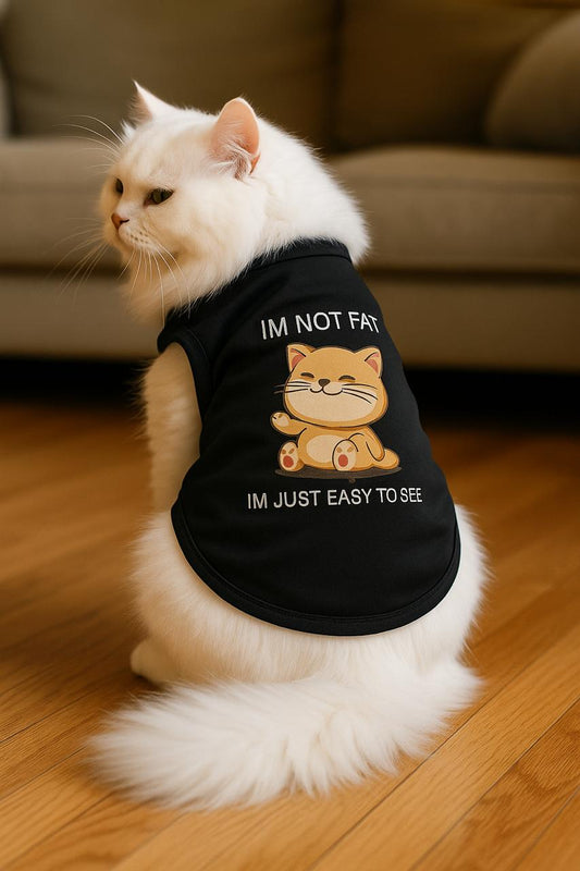 I’m not fat, just easy to see Pet shirt