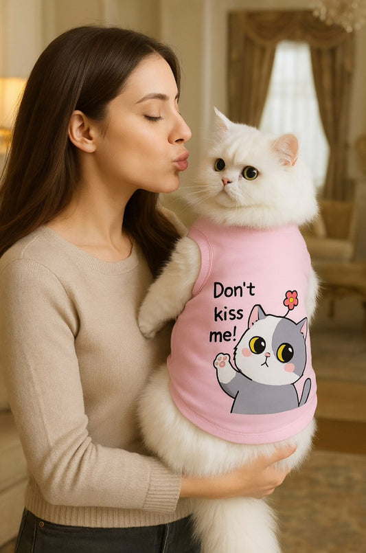 Don’t Kiss Me Cat Shirt 😽
