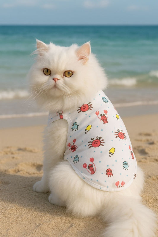 Ocean Treats Pet Shirt 🐚🐾