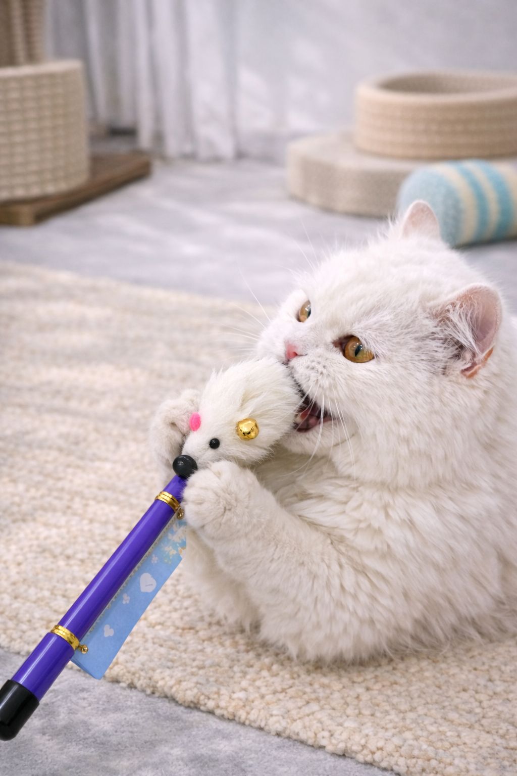 Pet Mouse Toy Stick