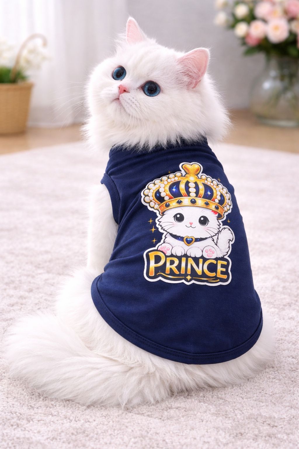 Prince  pet shirt 👑