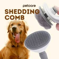 Purry Pet Grooming Brush -  Button Press