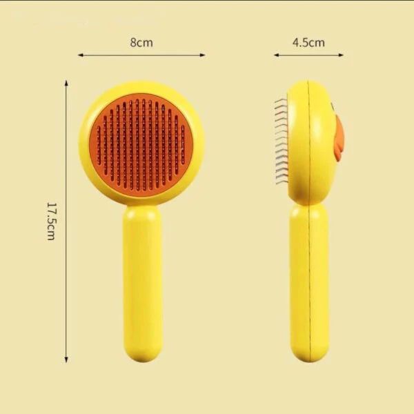 Purry Pet Grooming Brush -  Button Press
