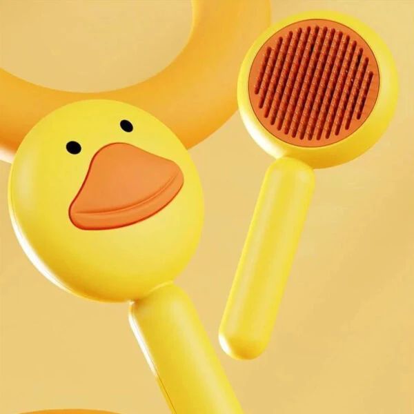 Purry Pet Grooming Brush -  Button Press