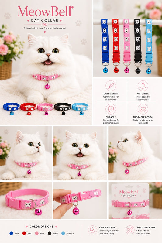 MeowBell Cat Collar 🔔