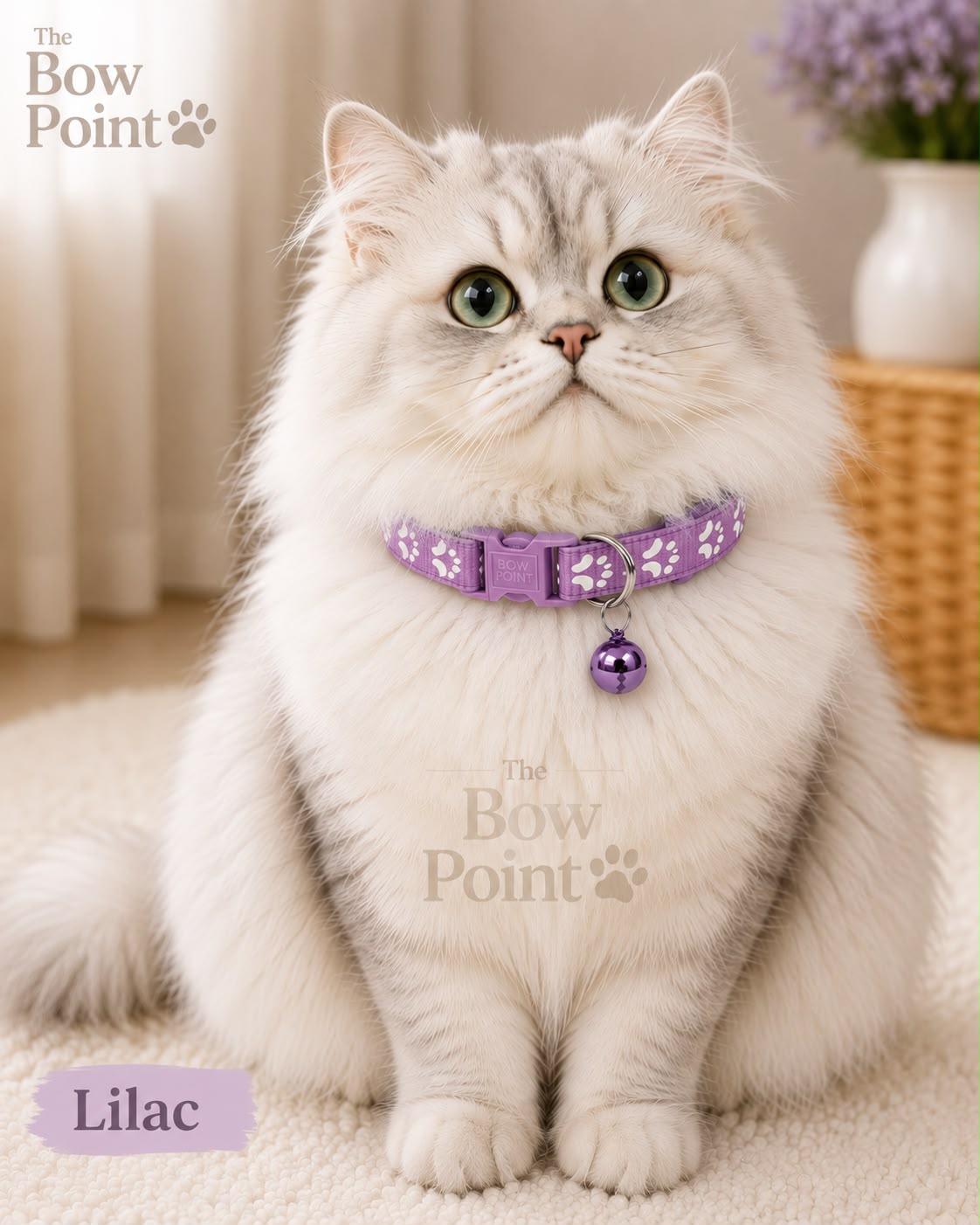 Paw Pet Collar with Bell