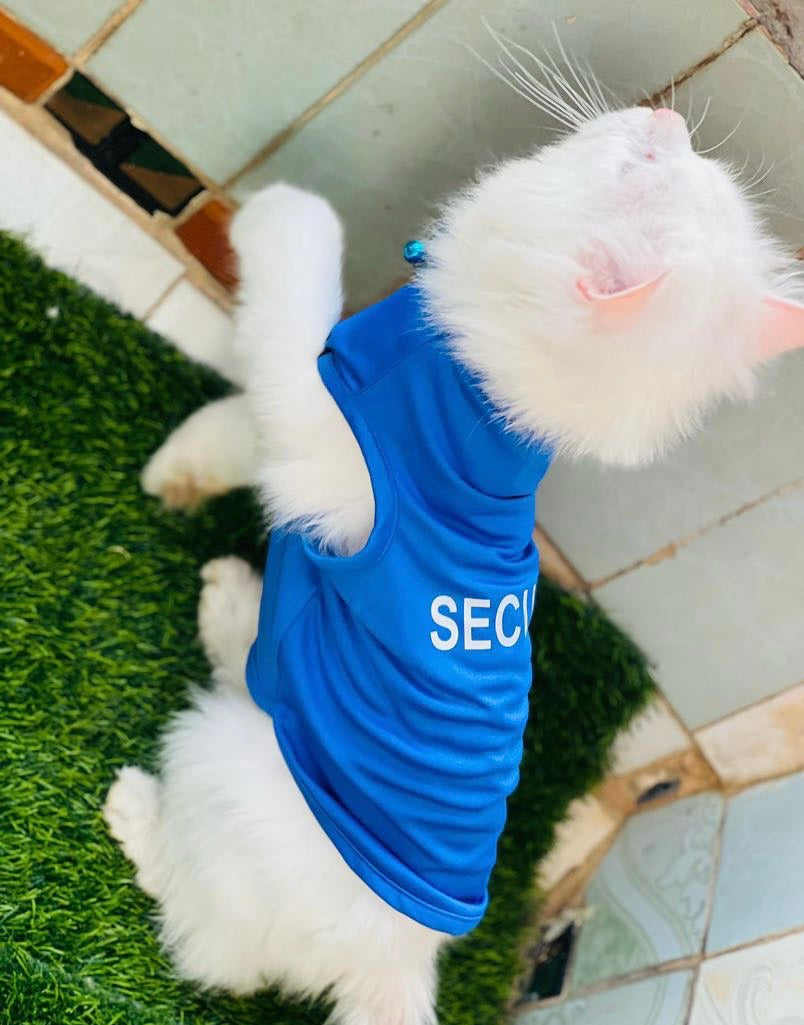 Security pet shirt - BLUE 🚔