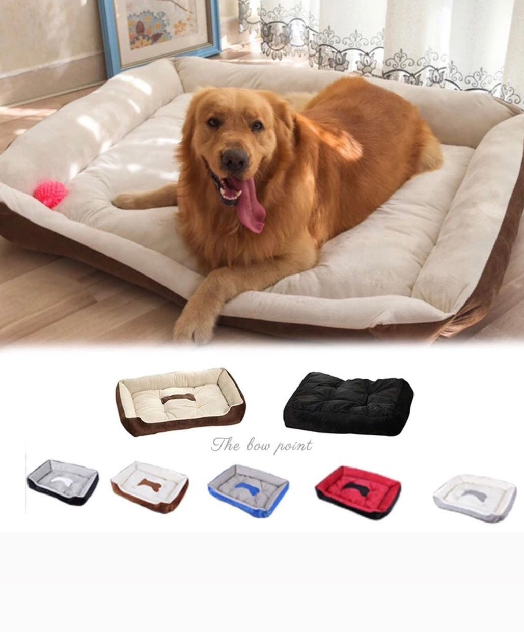 Comfy paw pet bed - For large breed dogs