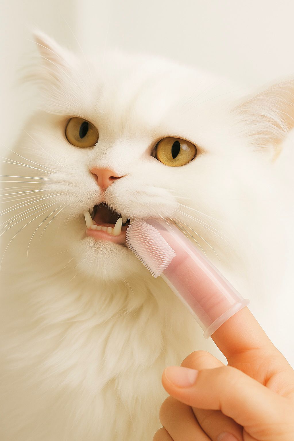Soft Silicon Finger Pet Tooth Brush