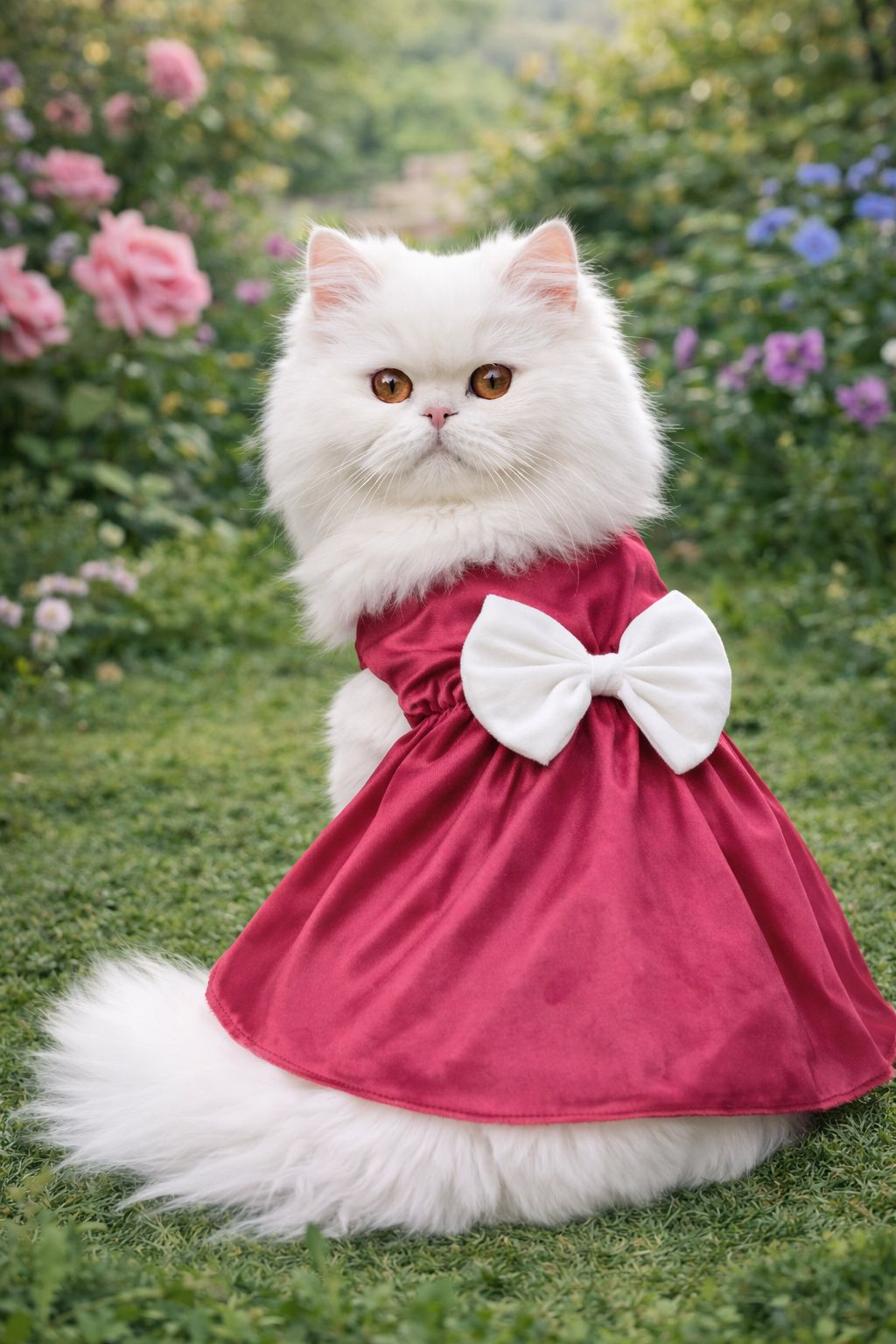 Ruby Rose Velvet Frock 🌹