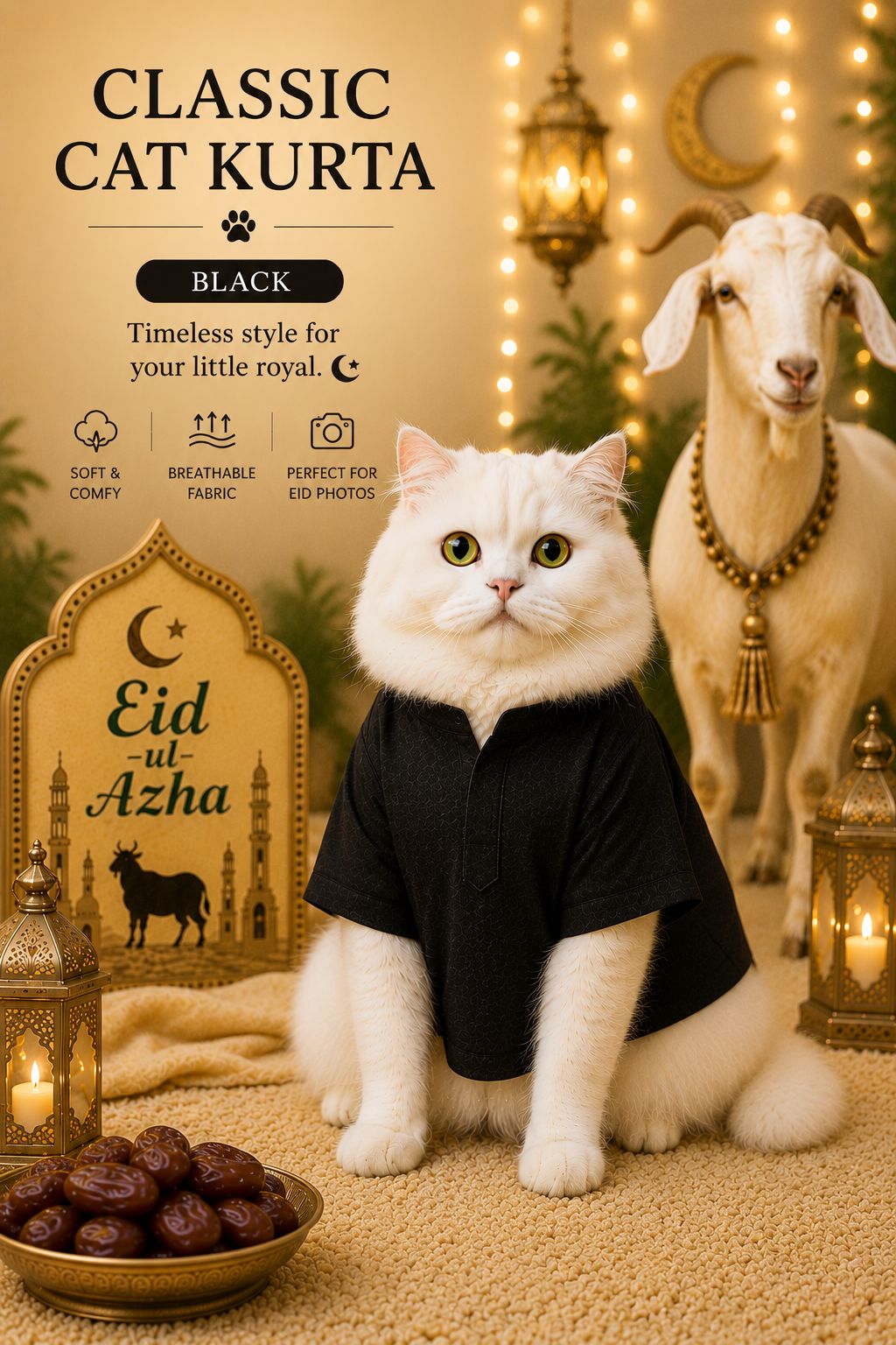 Classic Cat kurtas 😻👕