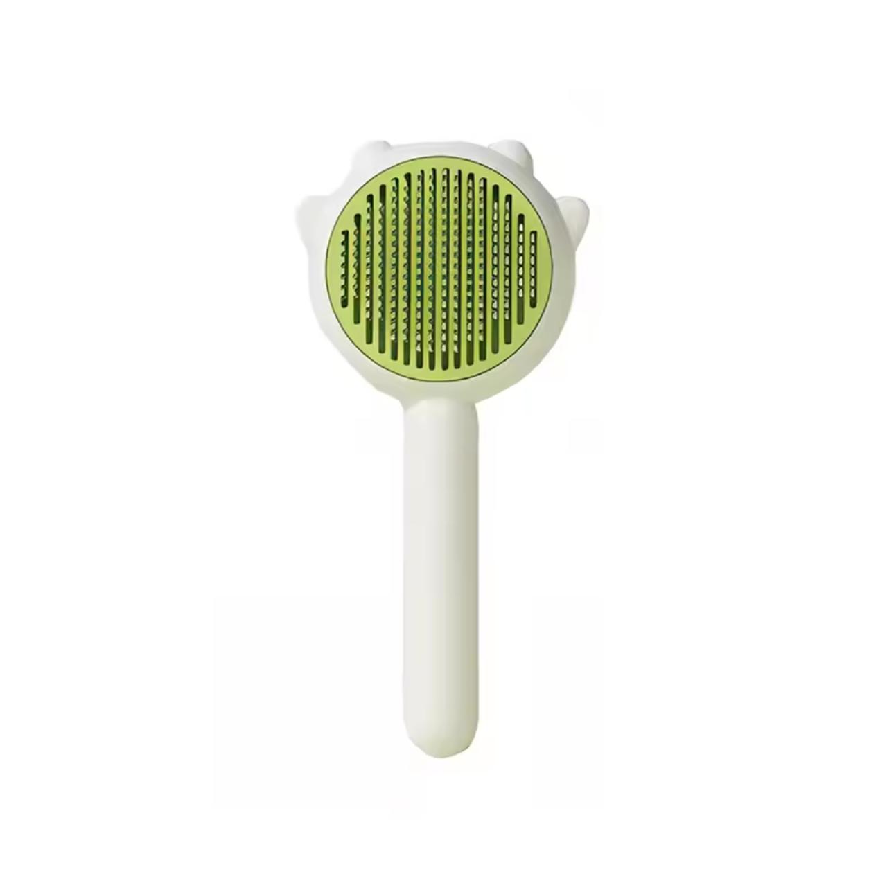 Purry Pet Hair Grooming Brush -  Button Press | Box packaging