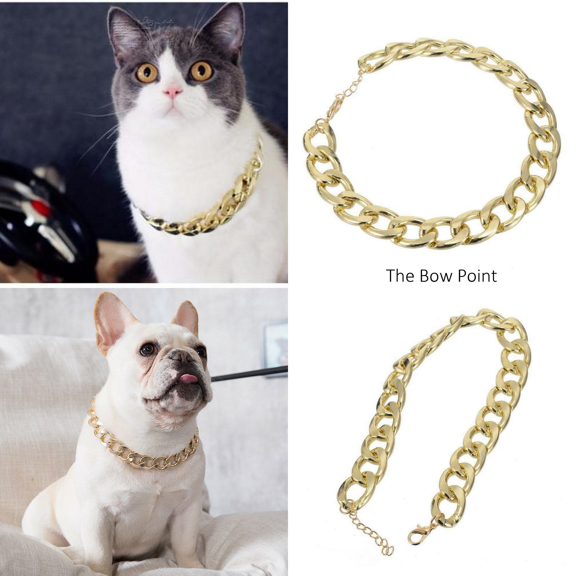STYLISH PET CHAIN – light weight – suitable for cats | small breed dog ...