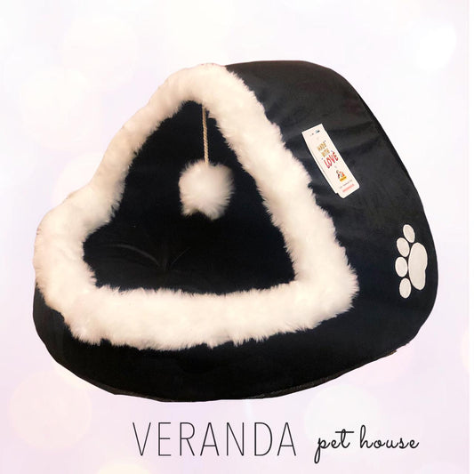 VERANDA Pet house – Black | free shipping