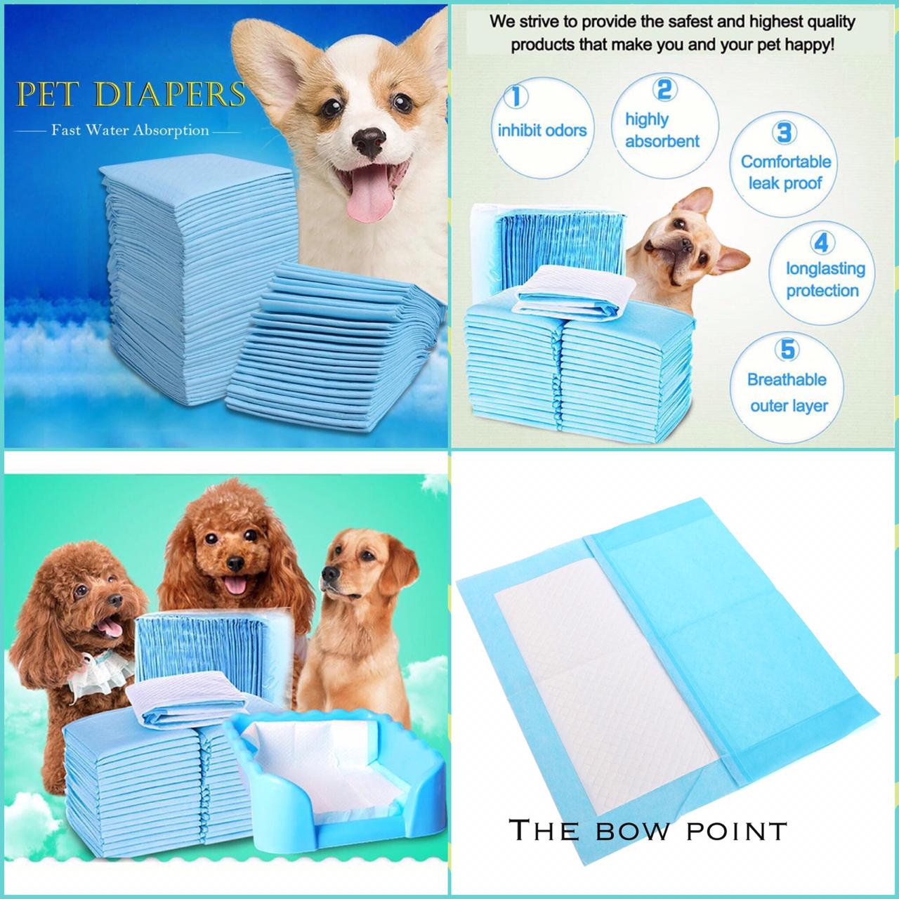 Pet diaper sheets