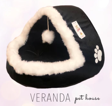 VERANDA Pet house – Black | free shipping