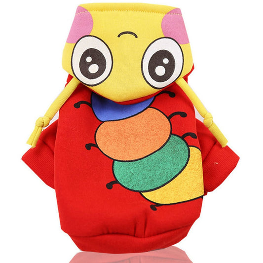 Caterpillar Pet Hoodie - Winter