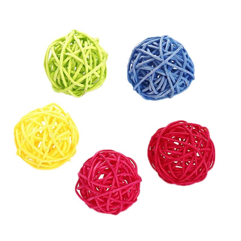 Small rattan toy ball.