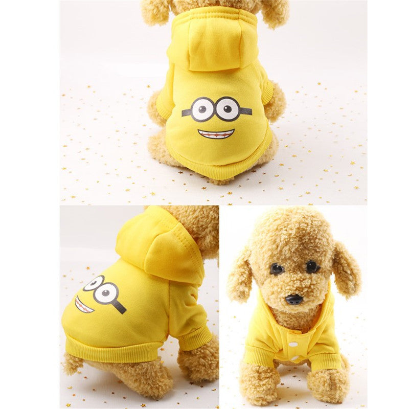 Minion Pet Hoodie - Winter.