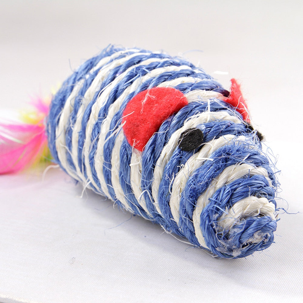 Sisal Mouse Cat Toy.