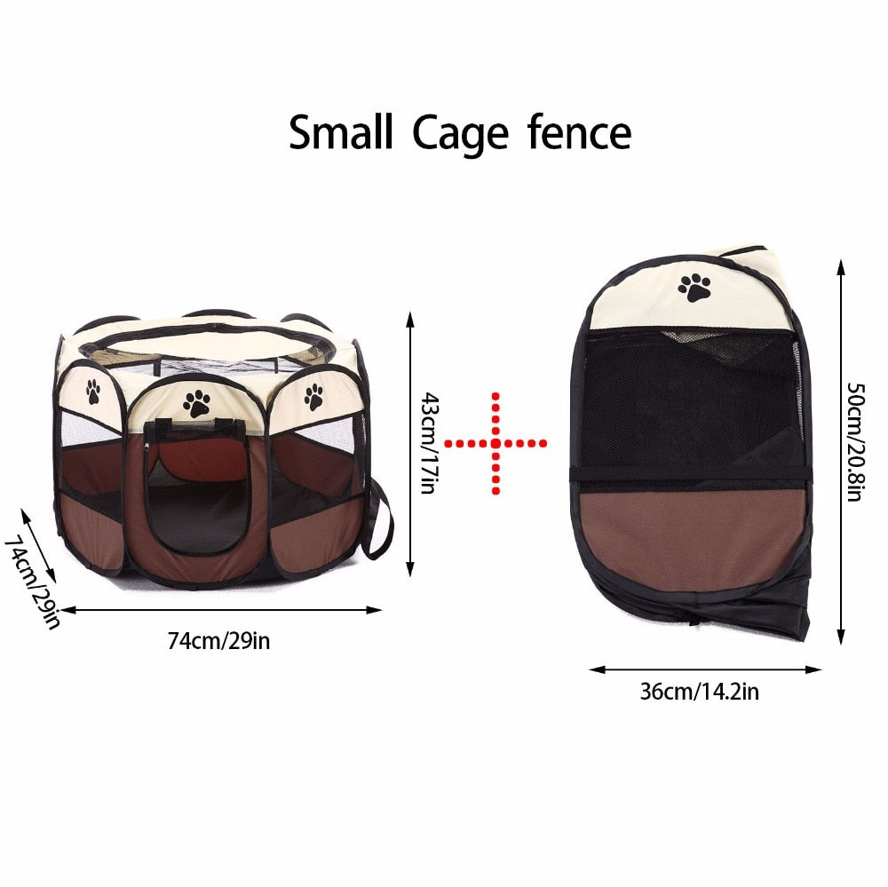 Pet Play tent – Medium Size (74*32*43cm).