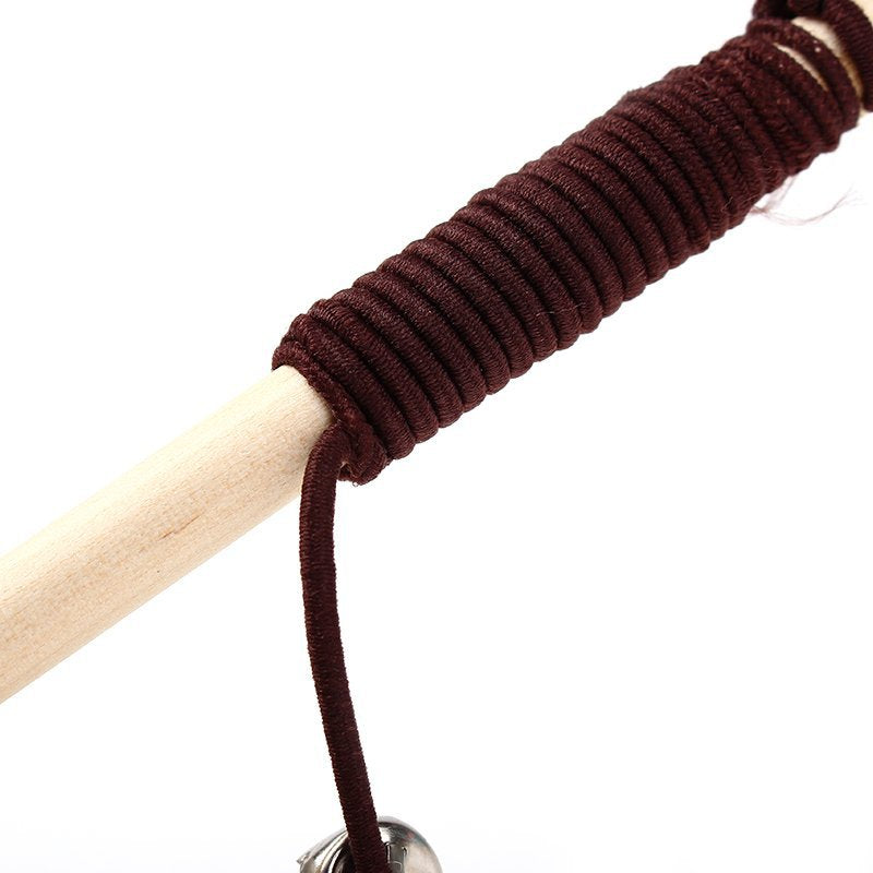 Wooden cat toy stick – 40cm long.